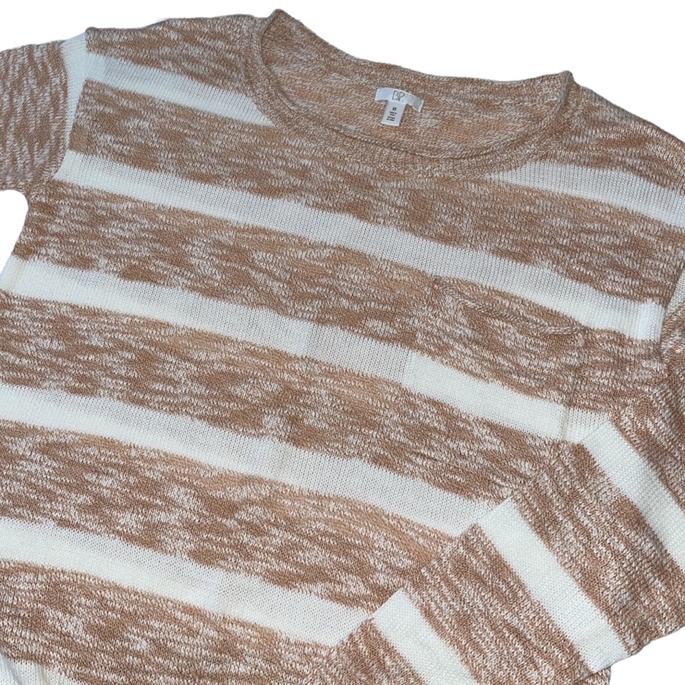 🦋bp Striped Long Sweater, Size XS